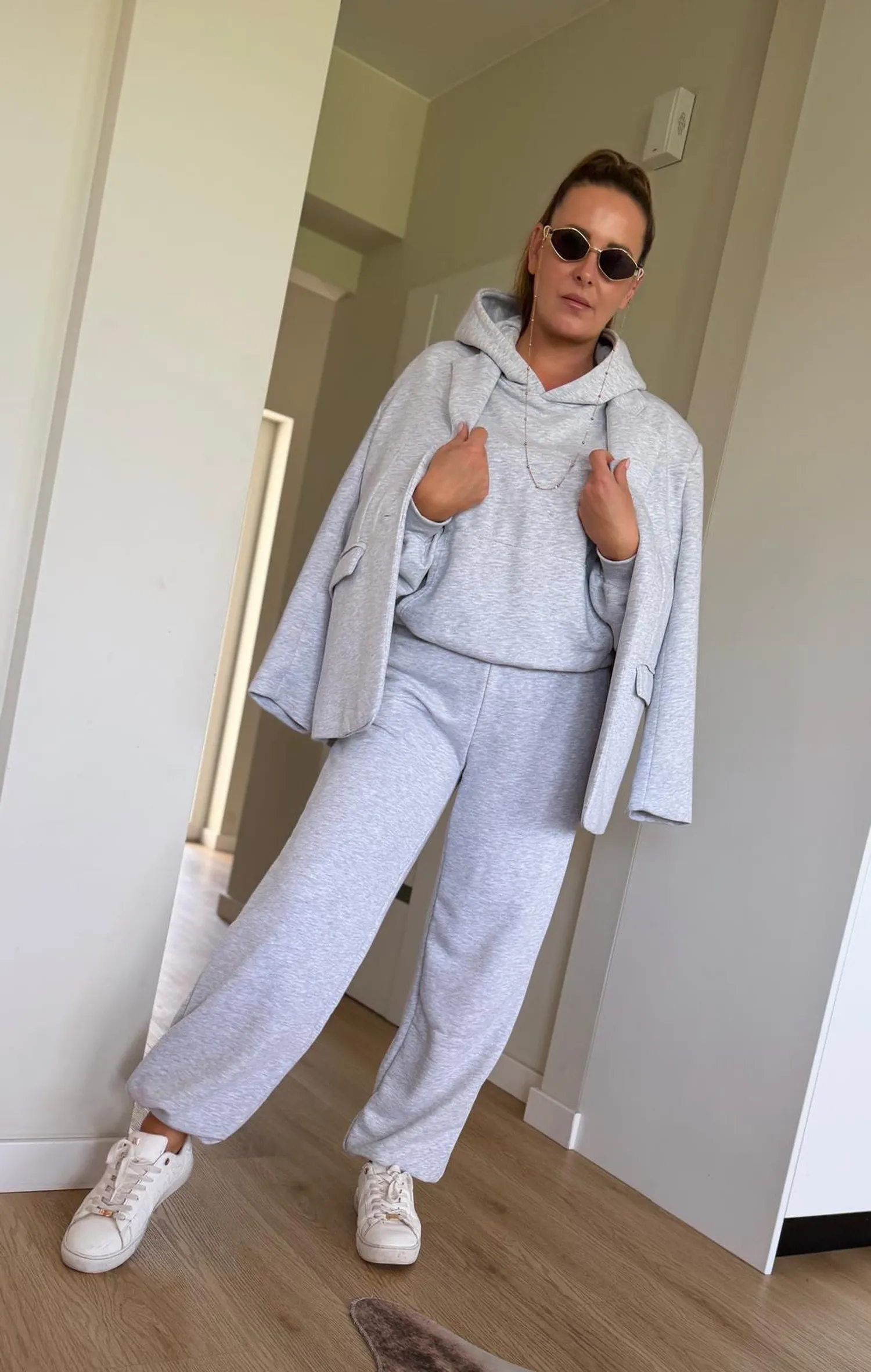 Marynarka szara LE MUA